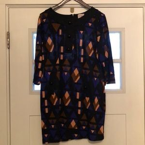 J. Taylor dress with zip back